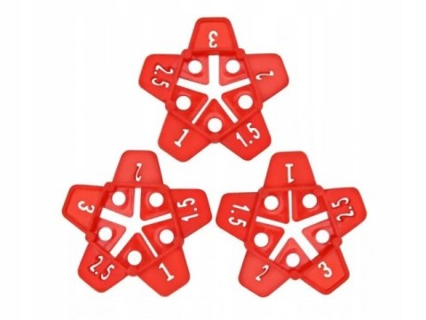 KRZYŻYKI DYSTANSOWE DO UKŁADANIA PŁYTEK 1-3mm X 50