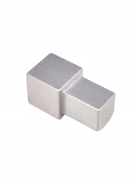 LISTWA NAROŻNA ANODOWANA KWADRATOWA Q10/250 CM