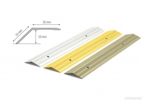 LISTWA PROGOWA AD10 ALUMINIOWA - 100 cm