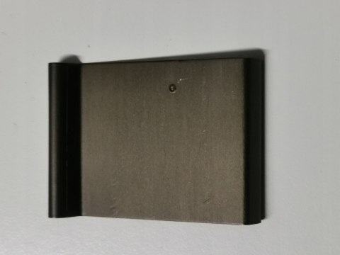 Okapnik aluminiowy AOK25LAKIER BRĄZOWY /2,5M