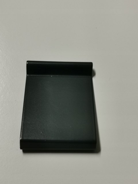 Okapnik aluminiowy AOK25LAKIER CZARNY /2,5M