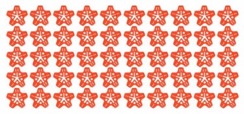 System do poziomowania płytek 100szt + GWIAZDKI