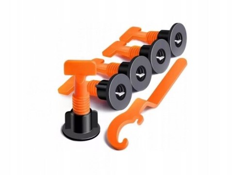 System do poziomowania płytek 50szt + klucz