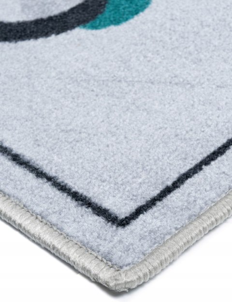 DYWANIK UNI. 40X60 DOG HERO SZARY