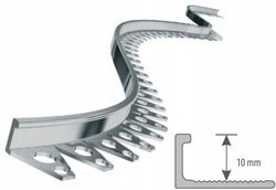 Listwa narożna do glazury A10 Ł ANODOWANA 250 cm