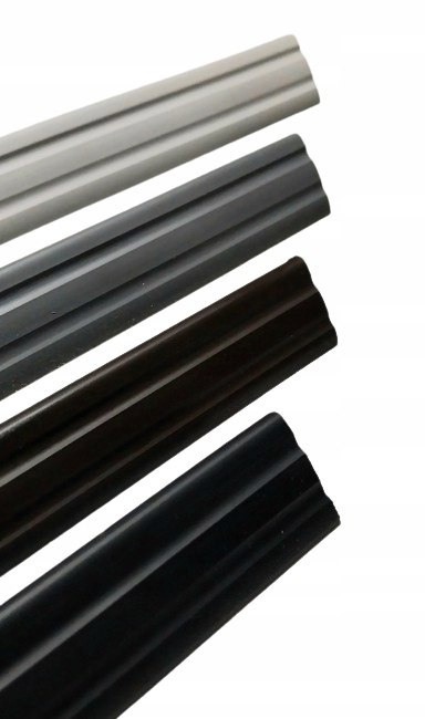 PROFIL SCHODOWY GUMOWY BRĄZ