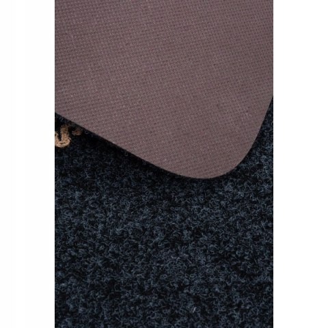 Wycieraczka AT HOME 50X80 DOBRZE ŻE JESTEŚ ANTRACYT