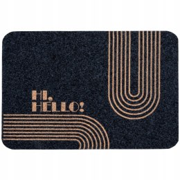 Wycieraczka AT HOME 50X80 HELLO MODERN ANTRACYT