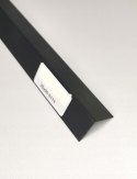 KĄTOWNIK CZARNY PCV 0111/ 20X20x1,2/ 1M
