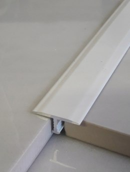 Listwa BIAŁA aluminiowa typu T14 LAKIER - 100 cm